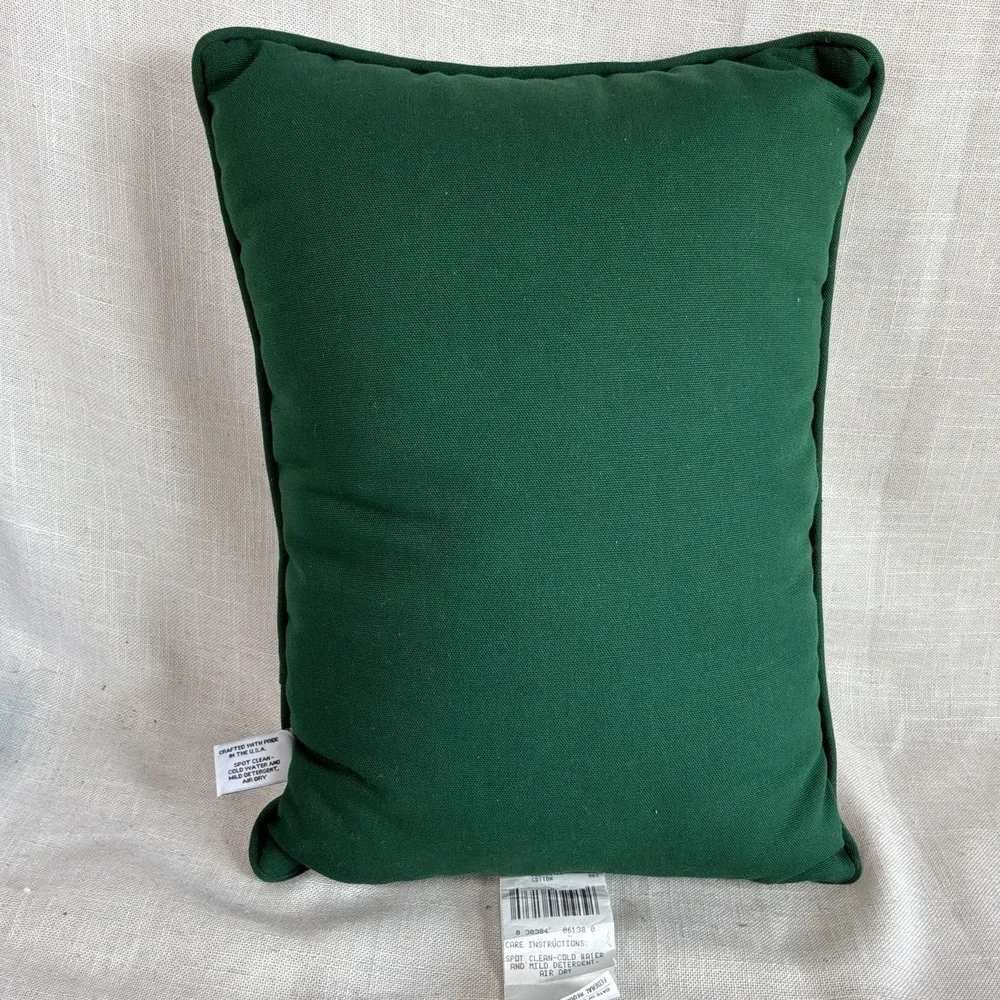 NOS Riverdale Nutcracker Tapestry Pillow 17